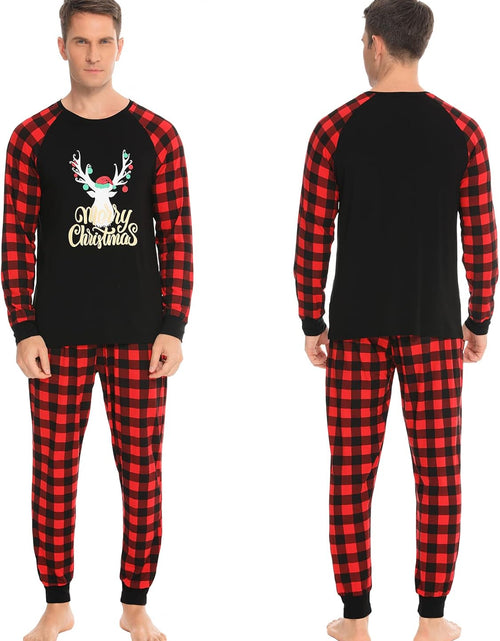 Load image into Gallery viewer, Christmas Pajamas Sets for Family Christmas Pjs Women Men Kid Sleepwear Holiday Festival Loungewear
