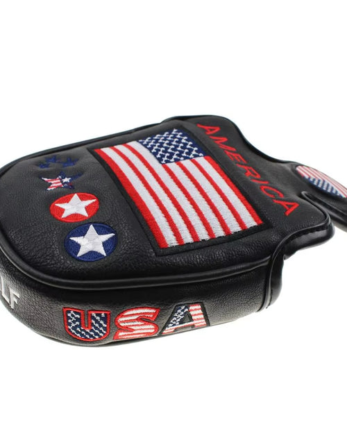 Load image into Gallery viewer, Golf USA America Mallet Putter Cover Headcover for Odyssey with Smart Design and Perfect Quality Head Protector Golf
