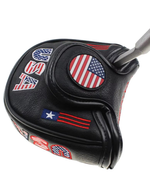 Load image into Gallery viewer, Golf USA America Mallet Putter Cover Headcover for Odyssey with Smart Design and Perfect Quality Head Protector Golf
