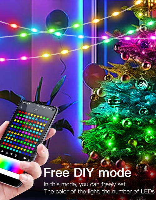 Load image into Gallery viewer, 10M/20M USB Christmas Tree LED String Lights with Smart Bluetooth App Remote Control Christmas Home Decor Fairy Lights Garland
