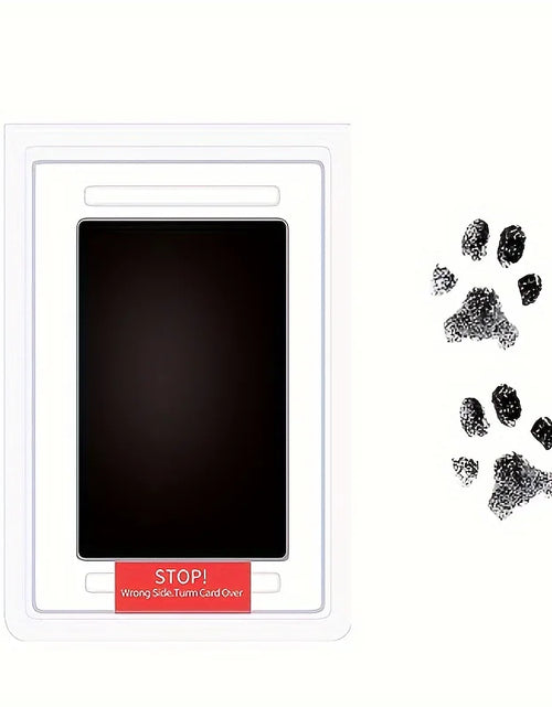 Load image into Gallery viewer, Pet Paw Print Ink Pad for Dogs, Touchless Ink Pad Pet Footprint Pad for Memorial Supplies
