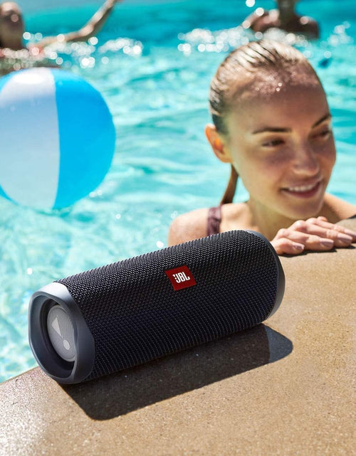 Load image into Gallery viewer, FLIP 5 Portable Wireless Bluetooth Speaker IPX7 Waterproof On-The-Go Bundle with Authentic Boomph Hardshell Protective Case - Blue
